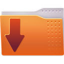 folder-download icon