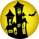 haunted-house icon