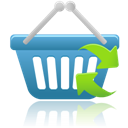 shopping-basket-refresh icon