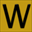 w icon