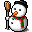 Snowman icon