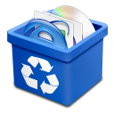 dsquared_trash_blue_full icon