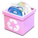 dsquared_trash_pink_full icon