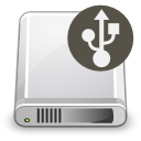 gnome-dev-harddisk-usb icon