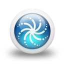 glossy-3d-blue-orbs2-110 icon