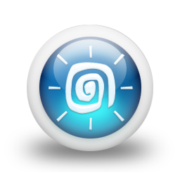 glossy-3d-blue-orbs2-114 icon 256x256px (ico, png, icns) - free ...