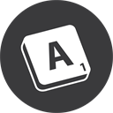 Scrabble-grey icon