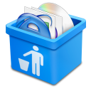 dsquared_aqua_trash_full icon