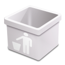 dsquared_milk_trash_empty icon