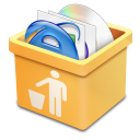 dsquared_yellow_trash_full icon