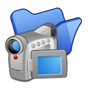 folder_blue_videos icon