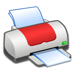 Printer_Red icon 256x256px (ico, png, icns) - free download | Icons101.com