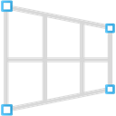 Perspective-crop-tool icon