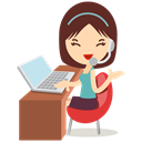callcenter_girls_blue icon