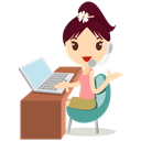 callcenter_girls_flower icon
