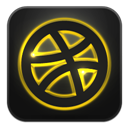 dribbble icon