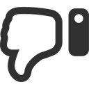 thumbs-down icon