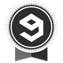 9gag-round-ribbon icon