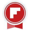 flipboard-round-ribbon icon