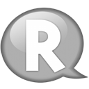 speech-balloon-white-r icon