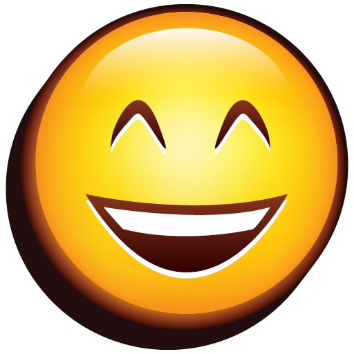 Emoji-Happy-Icon icon 512x512px (ico, png, icns) - free download ...