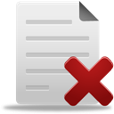 delete-file icon