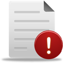 file-warning icon