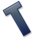 T icon