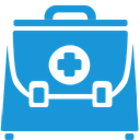 Doctor-Briefcase-blue icon