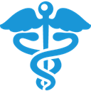 Health-Sign-blue icon
