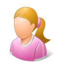 Child_Female_Light icon