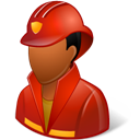 Firefighter_Male_Dark icon