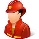 Firefighter_Male_Light icon