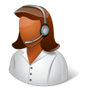 TechnicalSupportRepresentative_Female_Dark icon