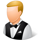 Waiter_Male_Light icon