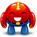 red_monster_happy_512x512 icon