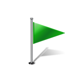Flag1RightGreen icon