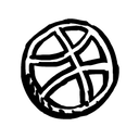 dribbble icon