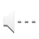 audio-volume-low-zero-panel icon