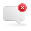 Comment_delete icon