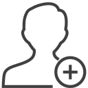 user-man-add icon