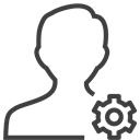 user-man-setting icon