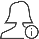 user-woman-info icon