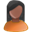 user_female_black_obla icon