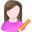 user_female_edit icon