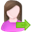 user_female_go icon