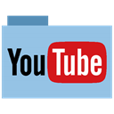 YouTube Folder icon 512x512px (ico, png, icns) - free download ...