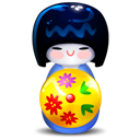 Kokeshi_blue icon