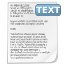 text icon