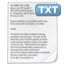 txt icon